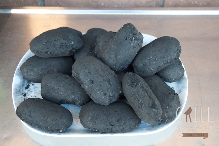 grillbriketter test 28 Ö&B kokosbriketter