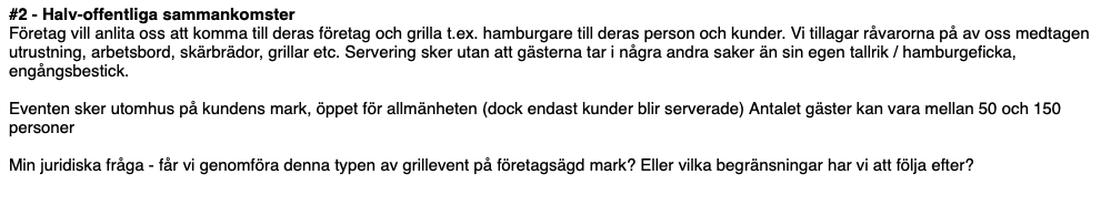 grillcatering grillevnet länsstyrelsen fråga2