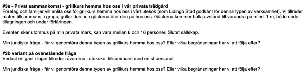 grillcatering grillevnet länsstyrelsen Stockholm  fraga3