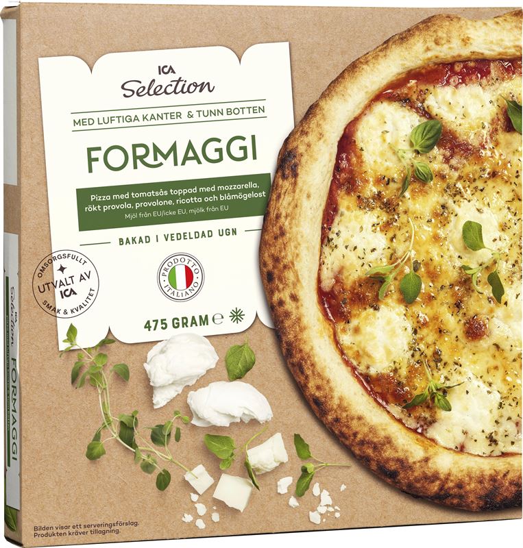ICA Selection Pizza Formaggi: 475 g