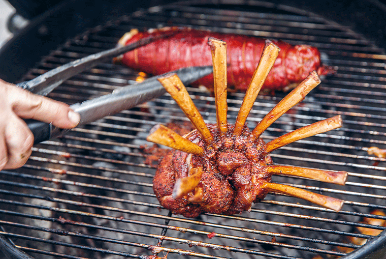 Per Ehrlund BBQ lammracks, grilla på riktigt