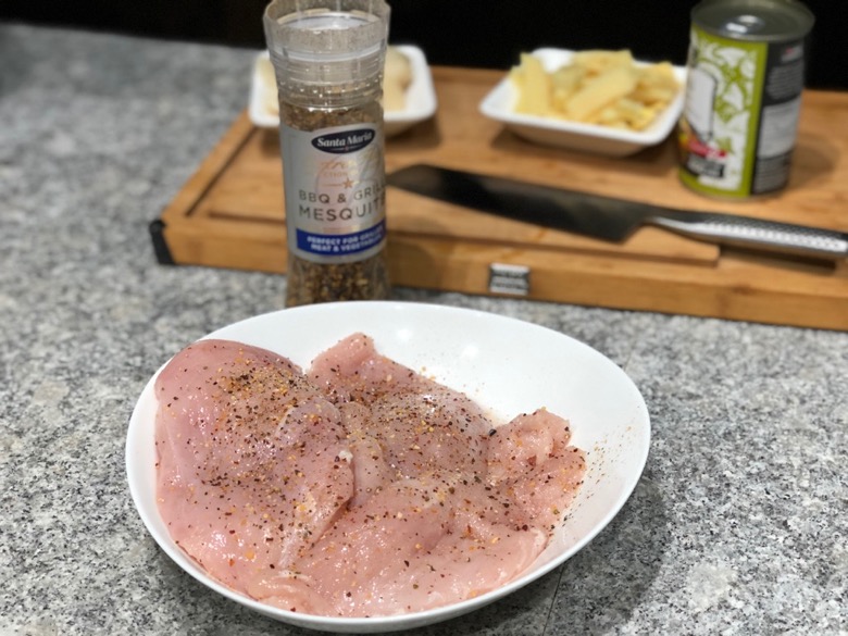 grillad thaigrya kycklingfileer