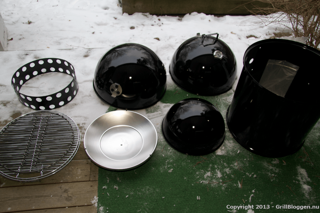WSM Weber Smokey Mountain Cooker montering 10