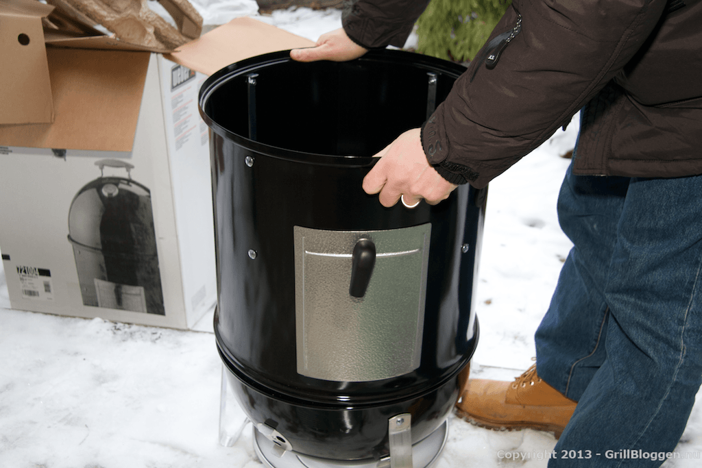 WSM Weber Smokey Mountain Cooker montering 22
