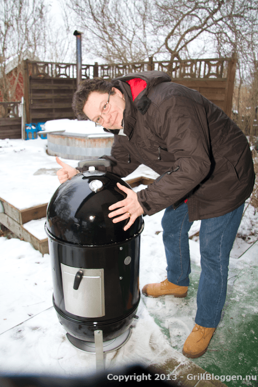 WSM Weber Smokey Mountain Cooker montering 30