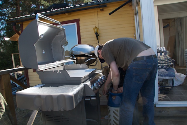 Weber Genesis E-320S bbq bygge