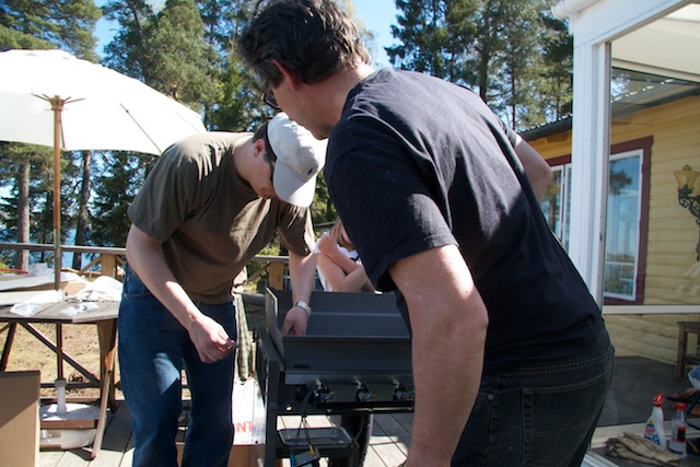 Weber Genesis E-320S bbq bygge