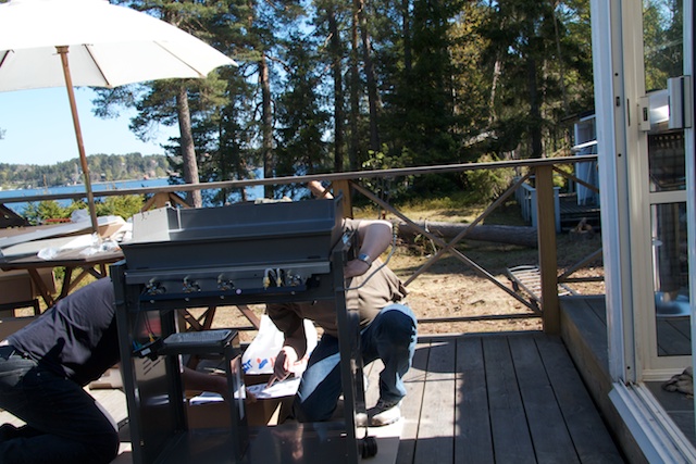 Weber Genesis E-320S bbq bygge