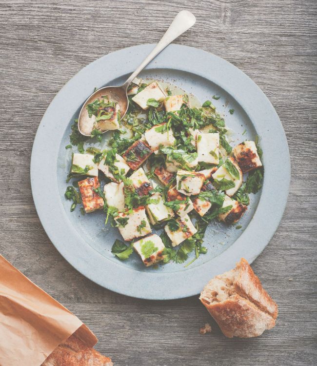 Recept på HALLOUMI I SUMAKDRESSING av Tareq Taylor 